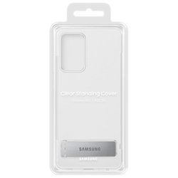 Etui Samsung CLEAR Standing Cover Transparent do Galaxy A52 (EF-JA525CTEGWW)