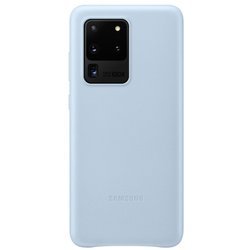 Etui Samsung Leather Cover Niebieskie do Galaxy S20 Ultra (EF-VG988LLEGEU)