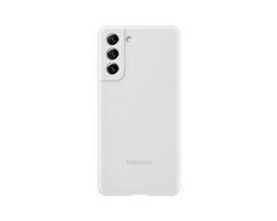 Etui Samsung Silicone Cover Biały do Galaxy S21 FE 5G (EF-PG990TWEGWW)