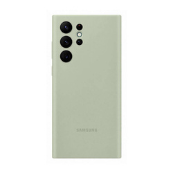 Etui Samsung Silicone Cover Oliwkowy do Galaxy S22 Ultra (EF-PS908TMEGWW)