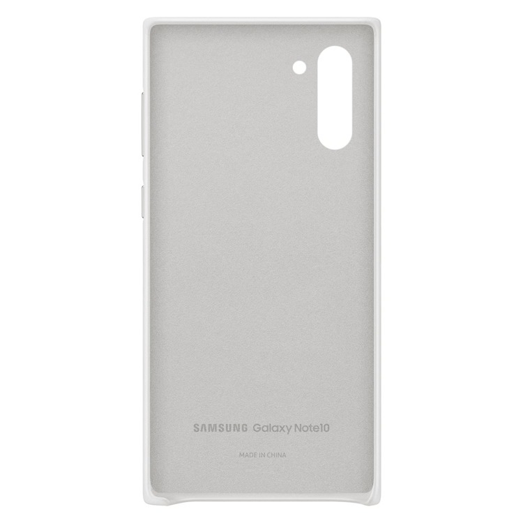Etui Samsung Leather Cover Biały do Galaxy Note 10 (EF-VN970LWEGWW)