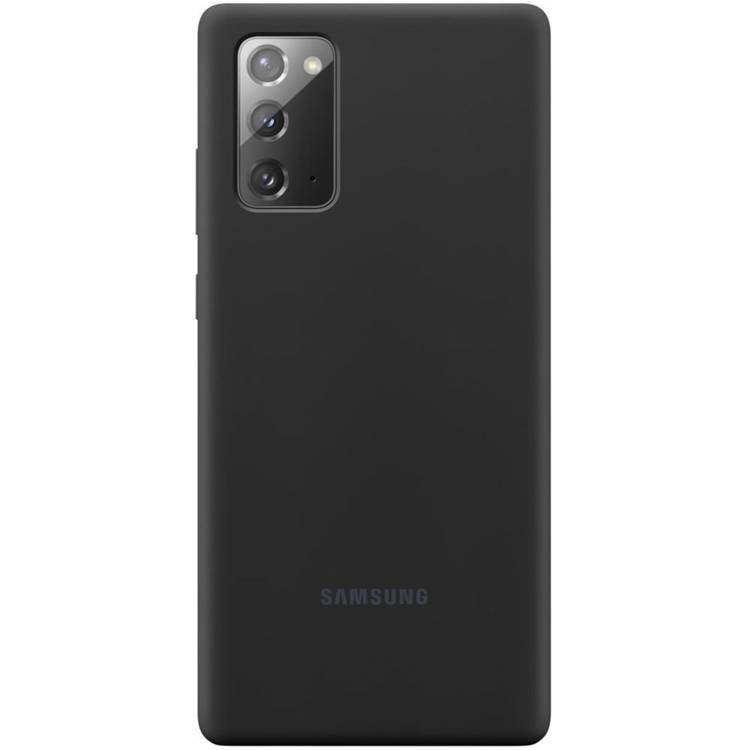 Etui Samsung Silicone Cover Czarny do Galaxy Note 20 (EF-PN980TBEGEU)