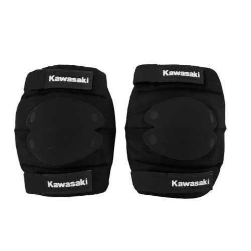 Kawasaki komplet ochraniaczy na łokcie i kolana czarne rozmiar L