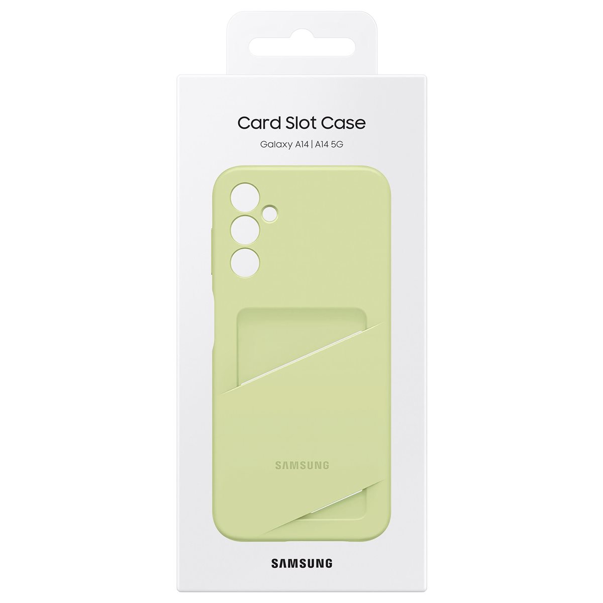 Samsung Etui Card Slot Case Limonka do Galaxy A14 / A14 5G (EF-OA146TGEGWW)