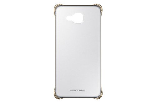 Samsung Etui Clear Cover Złote do Galaxy A5 (2016) EF-QA510CFEGWW