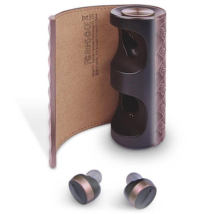 Słuchawki Bezprzewodowe Padmate PaMu Scroll T3 Brązowe (Glory Edition)