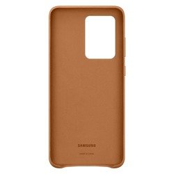 Etui Samsung Leather Cover Brązowe do Galaxy S20 Ultra (EF-VG988LAEGEU)