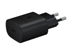 Samsung Szybka Ładowarka podróżna (25W) USB-C Czarna (EP-TA800XBEGWW)